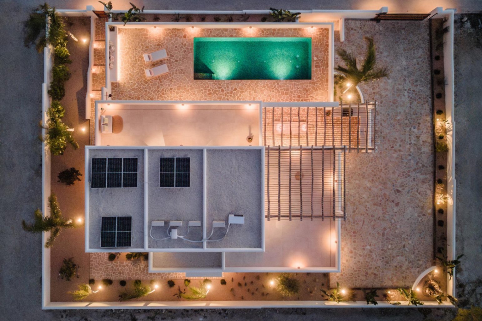 Nouvelle villa de style Ibiza clé en main