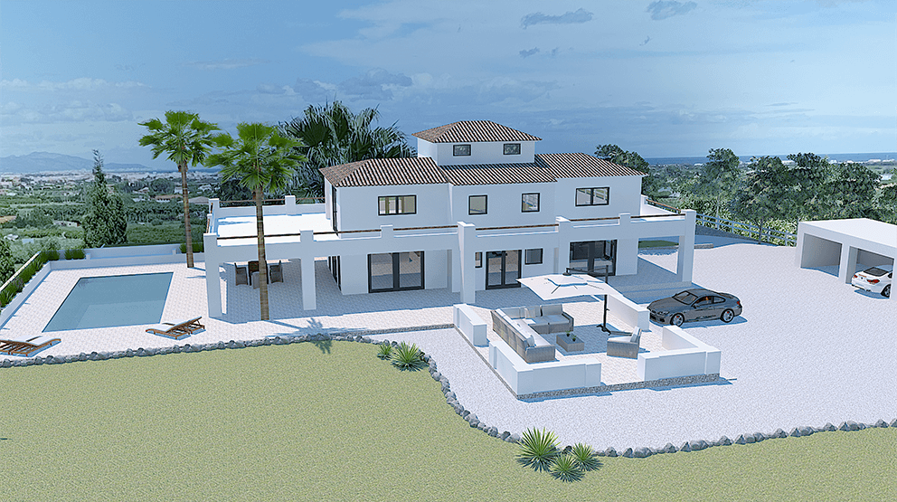 Completely renovated villa near the golf