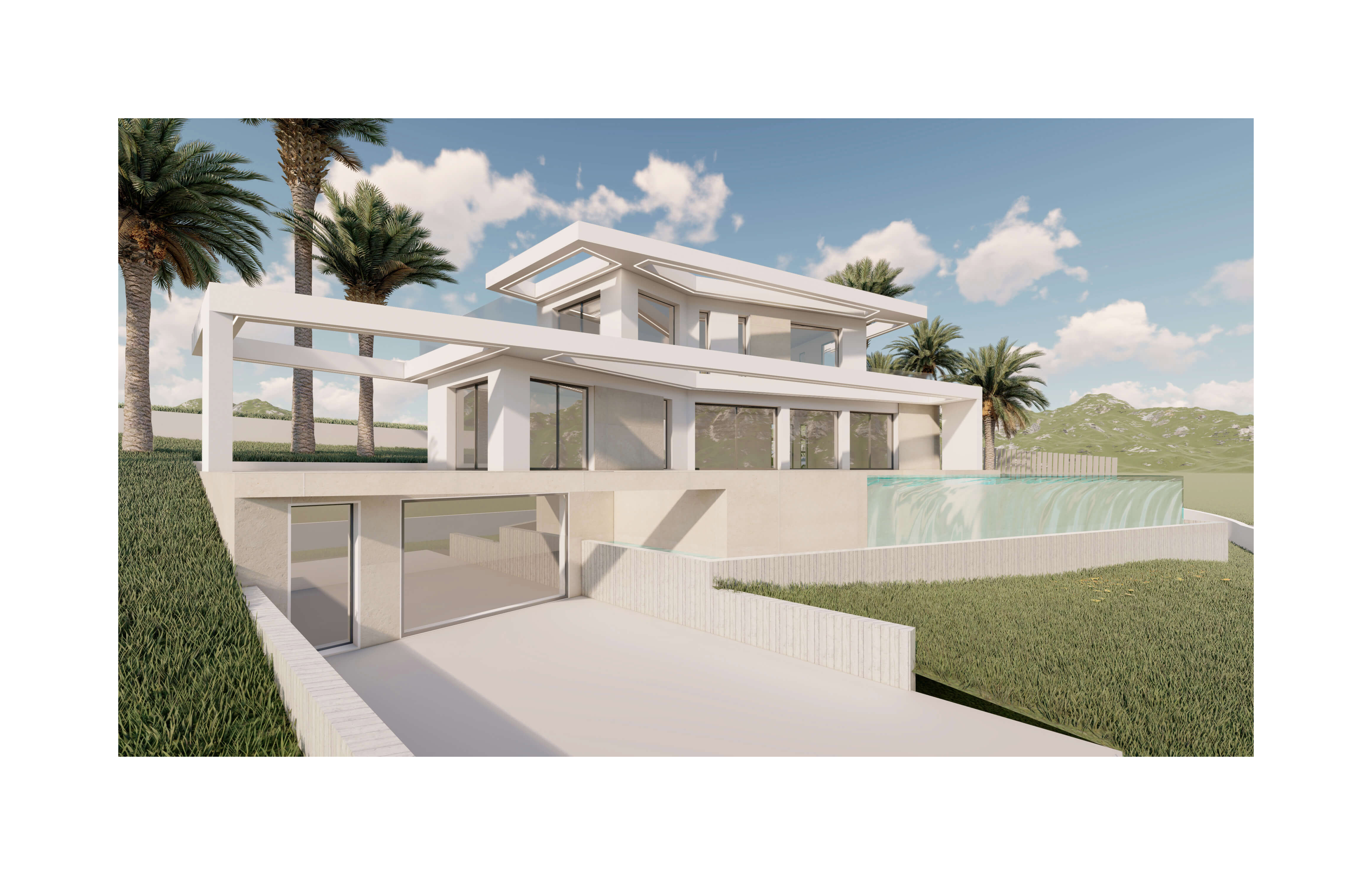 Luxueuse villa neuve avec vue sur la mer à Villes del Vent, Javea