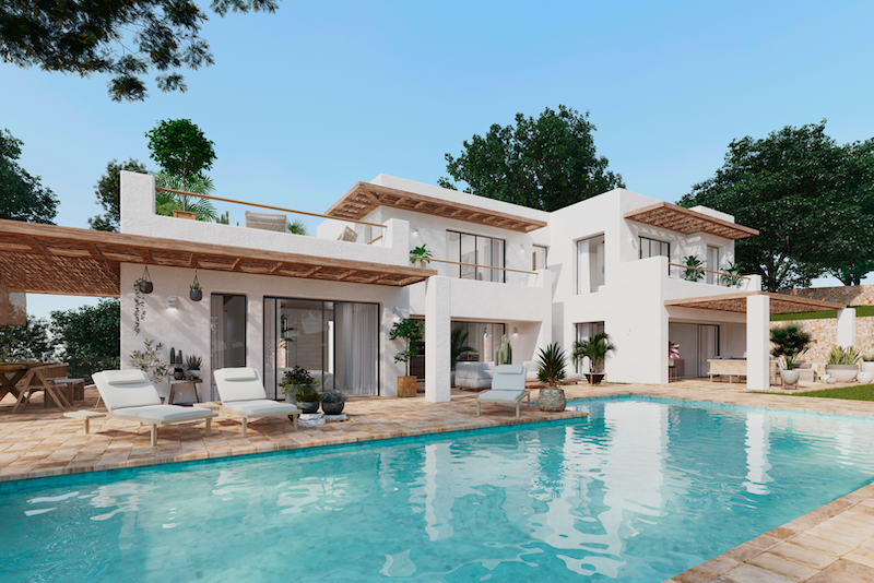 Villa de luxe de style méditerranéen à Javea