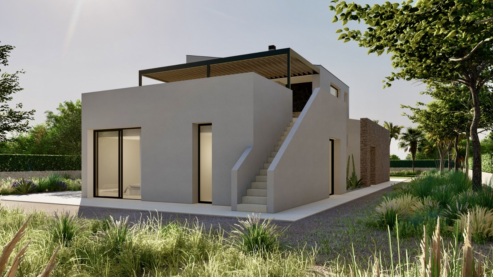 Exclusieve nieuwbouw villa met zeezicht