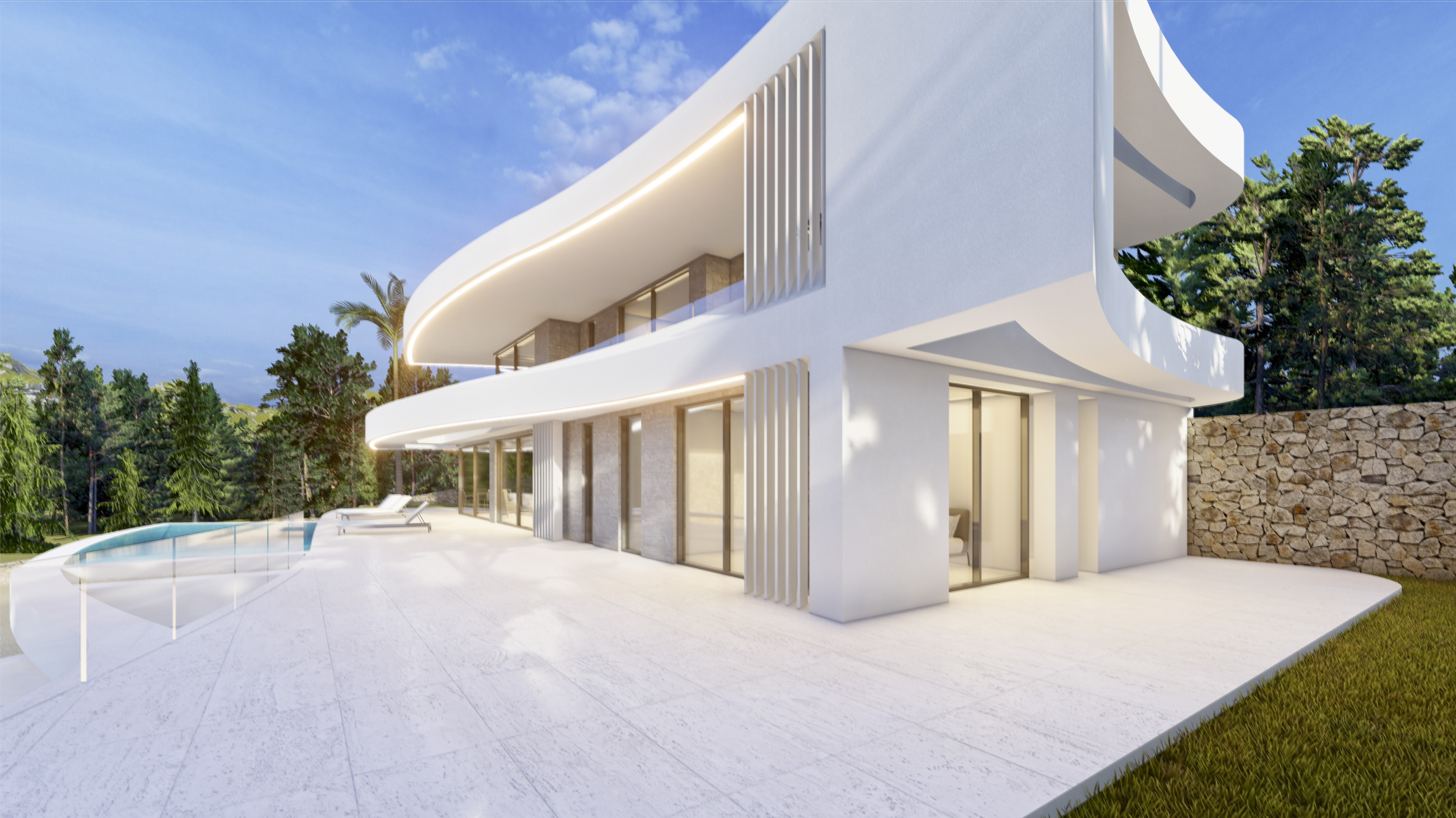 Elegant designer villa