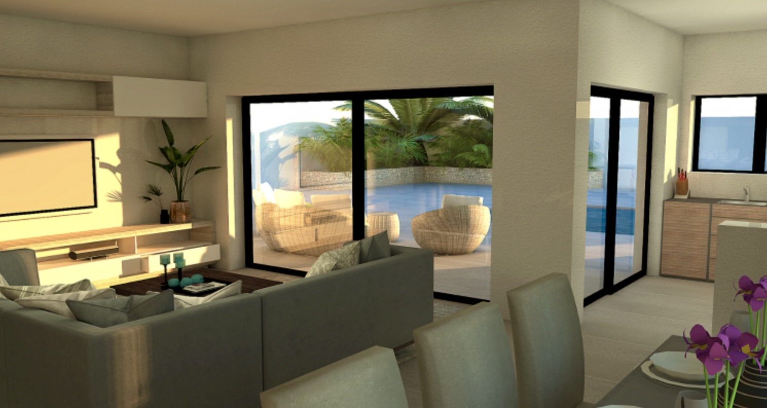 Prachtige villa in Ibiza stijl