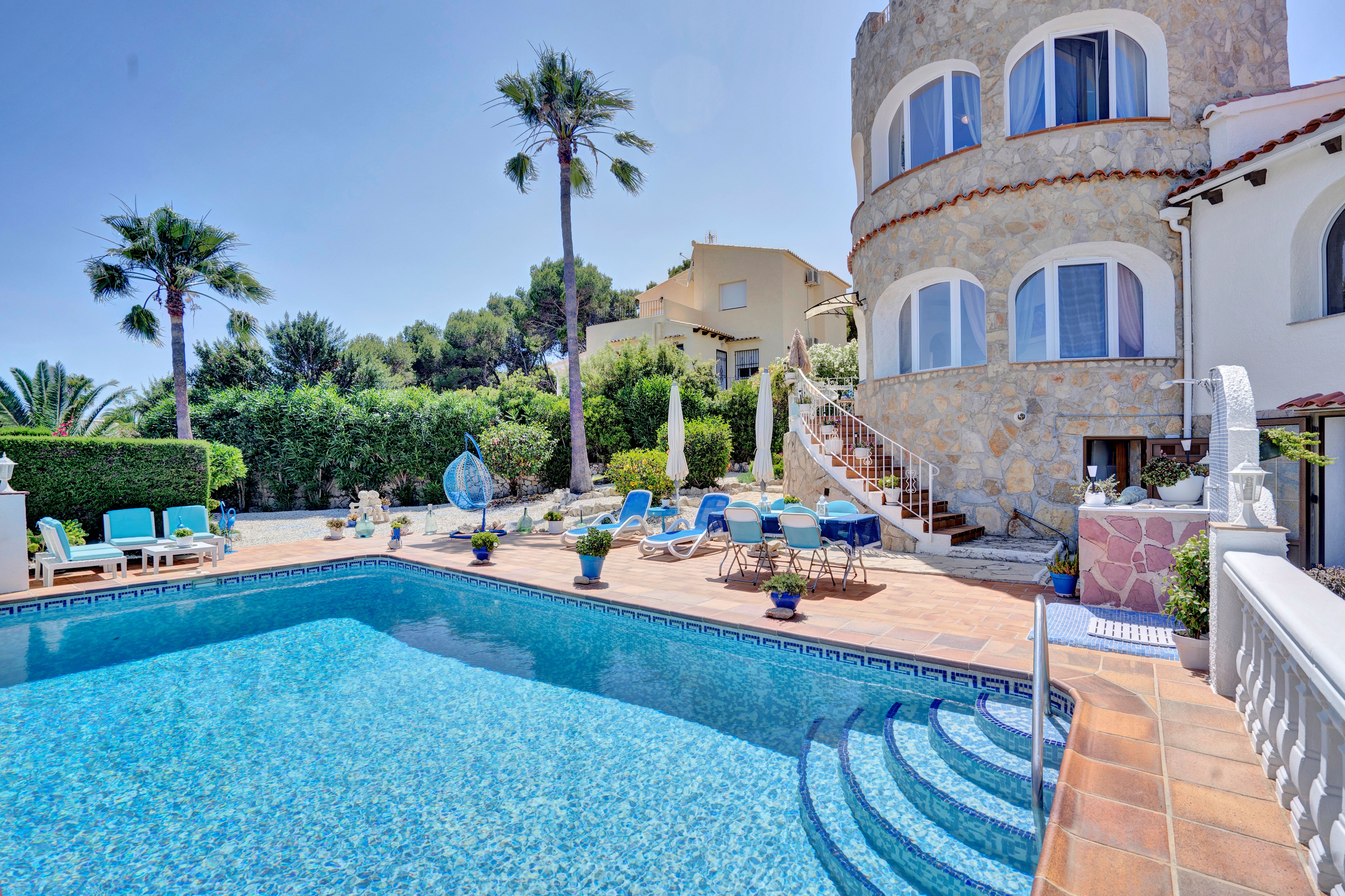 Belle villa avec vue mer à Balcon Al Mar